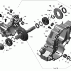 Outlander Max 500 EFI Выходной вал редуктора