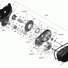 Outlander Max 800R EFI Трансмиссия