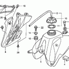 CRF50F ТОПЛИВНЫЙ БАК