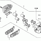 ST1300PA Задний тормозной суппорт