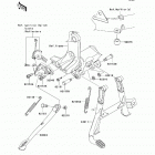 Concours 14 ABS (ZG1400-CBF) Подножка