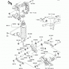 Concours 14 ABS (ZG1400-CBF) Подвеска  /  амортизатор
