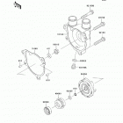 KLR650 (KL650-EBF) ВОДЯНОЙ НАСОС