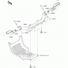 KLX110L (KLX110-DBF) Подножки