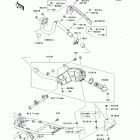 KLX140 (KLX140-ABF) Глушитель