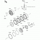 KLX140 (KLX140-ABF) Сцепление