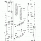 KLX140 (KLX140-ABF) Передняя вилка