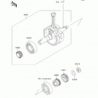 KLX140L (KLX140-BBF) КОЛЕНЧАТЫЙ ВАЛ