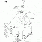 KLX140L (KLX140-BBF) ТОПЛИВНЫЙ БАК