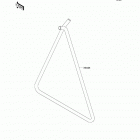 KX85 (KX85-ABF) Подножка