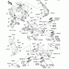 ER-6F Ninja 650R (EX650-CBF) Подножки