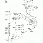 Ninja ZX-14 (ZX1400-CBF) Задний тормозной цилиндр