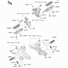 Ninja ZX-14 (ZX1400-CBF) Подножки