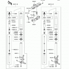 Ninja ZX-14 (ZX1400-CBF) Передняя вилка