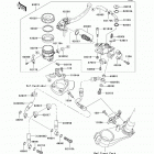 Ninja ZX-14 (ZX1400-CBF) Главный тормозной цилиндр,передний