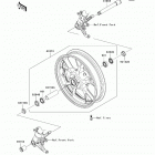 Ninja ZX-14 (ZX1400-CBF) Переднее колесо