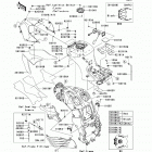 Ninja ZX-14 (ZX1400-CBF) ТОПЛИВНЫЙ БАК
