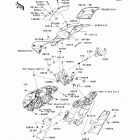 Z1000 (ZR1000-DBF) Обтекатель (верхний)