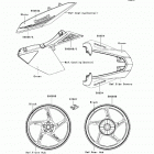 Z1000 (ZR1000-DBF) Decals(green)(dbf)