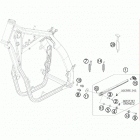 530 EXC CHASSIS Подножки