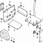 HS1132 TA SNOW BLOWER, JPN, VIN# SZBF-1000001 TO SZBF-1009999 Engine Bed