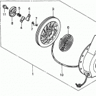 HS1132 TA SNOW BLOWER, JPN, VIN# SZBF-1000001 TO SZBF-1009999 ПУСКОВОЙ МЕХАНИЗМ