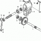 HS1132 TAS SNOW BLOWER, JPN, VIN# SZBF-1000001 TO SZBF-1009999 Auger Transmission