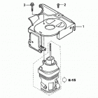 HS1132 TAS-A SNOW BLOWER, JPN, VIN# SZBF-1010001 Control Cover