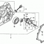HS1132 TAS-A SNOW BLOWER, JPN, VIN# SZBF-1010001 Боковые крышки