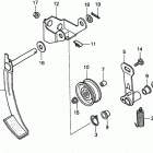 HS1132 TAS-A SNOW BLOWER, JPN, VIN# SZBF-1010001 Tensioner