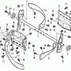 HS520 A SNOW BLOWER, USA, VIN# SZBG-6000001 TO SZBG-6099999 Auger