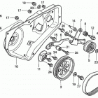 HS520 A SNOW BLOWER, USA, VIN# SZBG-6000001 TO SZBG-6099999 Drive Pulley