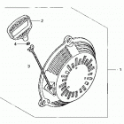 HS520 A SNOW BLOWER, USA, VIN# SZBG-6000001 TO SZBG-6099999 Recoil Starter (1)
