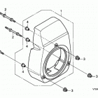 HS520 AA SNOW BLOWER, USA, VIN# SZBG-6000001 Fan Cover