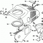 HS520 ASA SNOW BLOWER, USA, VIN# SZBG-6000001 Крышки