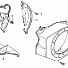 HS521K1 AS SNOW BLOWER, JPN, VIN# SAG-1100001 TO SAG-1199999 Fan Cover