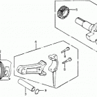 HS55 TA SNOW BLOWER, JPN, VIN# HS55-1000001 Поршни