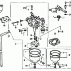 HS621 A-A SNOW BLOWER, JPN, VIN# SZAN-1000001 TO SZAN-1038238 Карбюратор