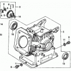 HS621 A-D SNOW BLOWER, JPN, VIN# SZAN-1130001 TO SZAN-1130378 Цилиндр