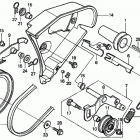 HS621 A-E SNOW BLOWER, JPN, VIN# SZAN-1130379 Drive Pulley