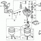 HS622 TA-B SNOW BLOWER, JPN, VIN# SZAL-1100001 Карбюратор