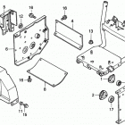 HS624K1 TC-B SNOW BLOWER, JPN, VIN# SZAJ-2100001 Engine Bed