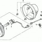 HS624K1 TC-B SNOW BLOWER, JPN, VIN# SZAJ-2100001 Фара