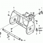 HS624K1 WA-B SNOW BLOWER, JPN, VIN# SZAJ-2021946 TO SZAJ-2099999 Auger Housing