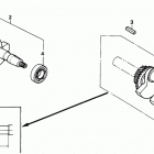 HS70 TA SNOW BLOWER, JPN, VIN# HS70-1000008 КОЛЕНЧАТЫЙ ВАЛ