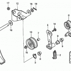 HS724 TA SNOW BLOWER, JPN, VIN# SZBE-1000001 TO SZBE-1029999 Tensioner Arm