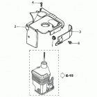 HS724 TA-A SNOW BLOWER, JPN, VIN# SZBE-1030001 Control Cover