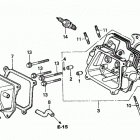 HS724 WA SNOW BLOWER, JPN, VIN# SZBE-1000001 TO SZBE-1029999 ГОЛОВКА ЦИЛИНДРА