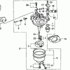 HS724 WA-A SNOW BLOWER, JPN, VIN# SZBE-1030001 Карбюратор