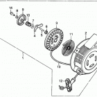 HS80 TAS SNOW BLOWER, JPN, VIN# SA1-1000001 Hs80 Recoil Starter K-k1